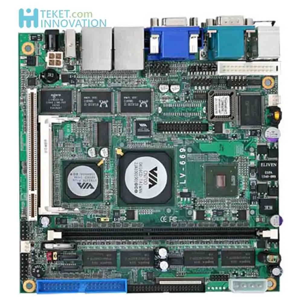 Оригинальная Промышленная материнская плата для LV-669 COMMELL через C7 с CN700 Mini-ITX материнская плата