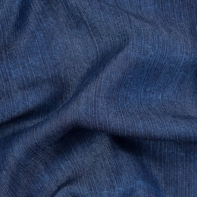 Китайская фабрика 100% ткань из ткани Tencel с водяной стиркой вес 207 г/кв. М джинсовая Lenzing в наличии