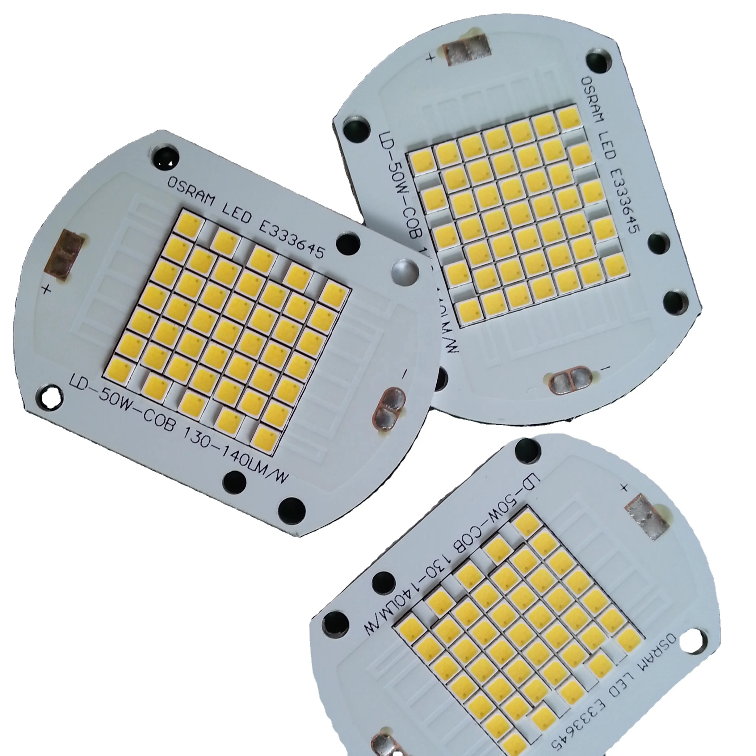 5 years warranty cob led chip 50w bridgelux epistar led module 80w 100w 150w 200w 90-150lm/w led smd