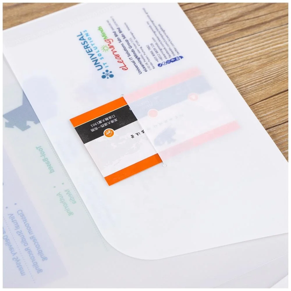 
Stationery Custom Logo 2 Pocket a4 Office PP Folders 