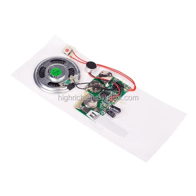 2021 Highrich OEM factory USB programmable recordable downloadable sound module for cards