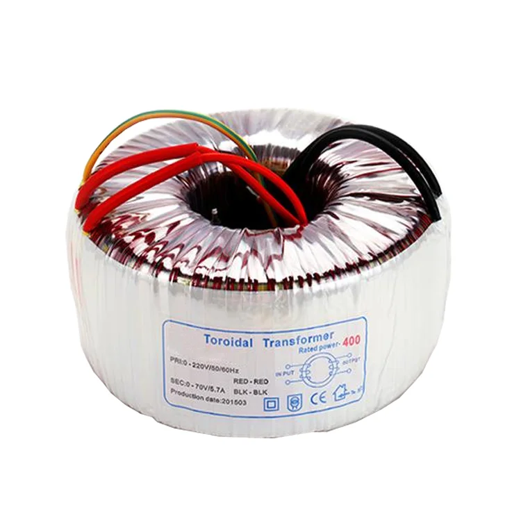 High Performance 50 0 50 Toroidal Transformer for Audio Amplifier
