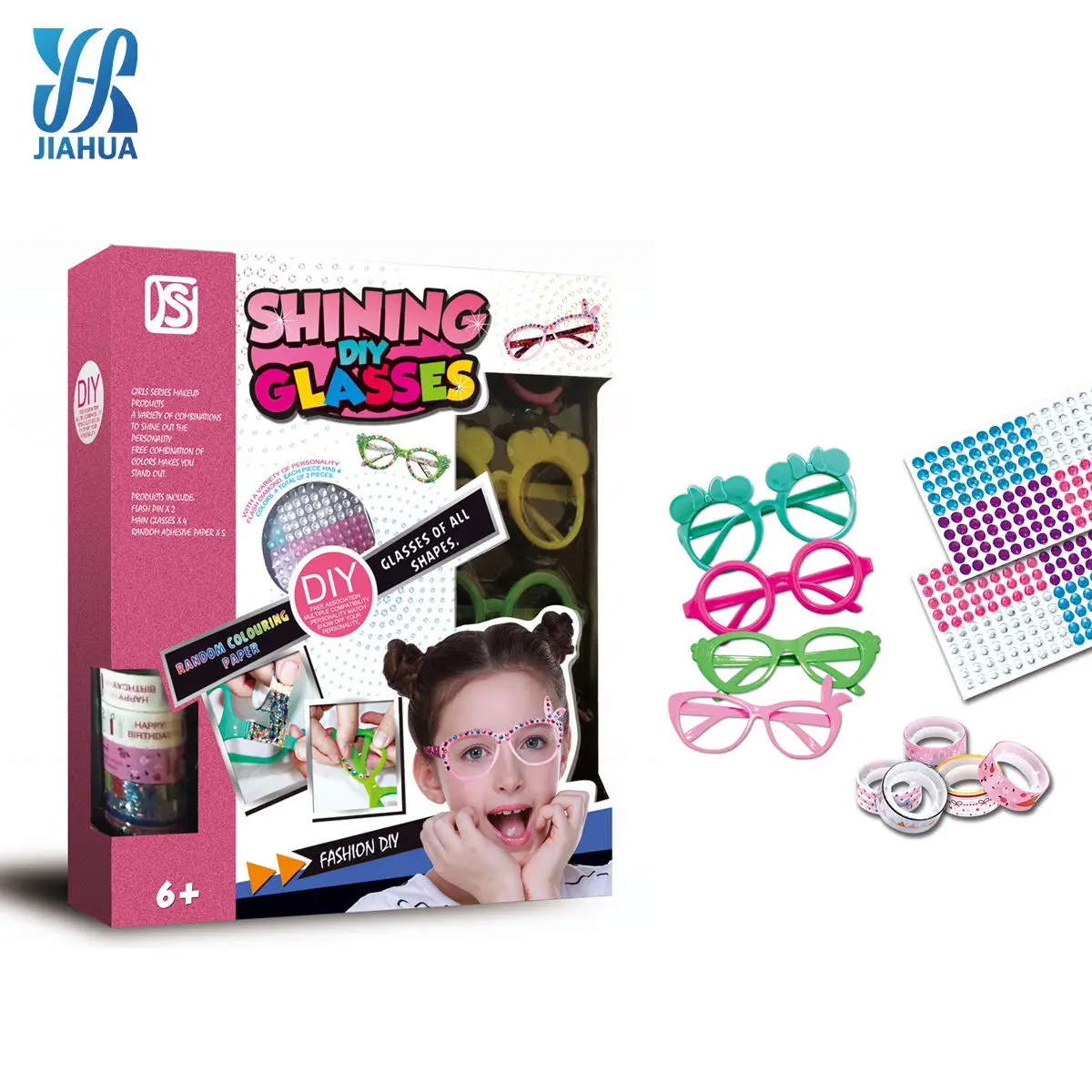 Bling Glittering Hair With Diamonds clip beads girls toys for kids Juguetes De Maquillaje best seller toys blinger stamper