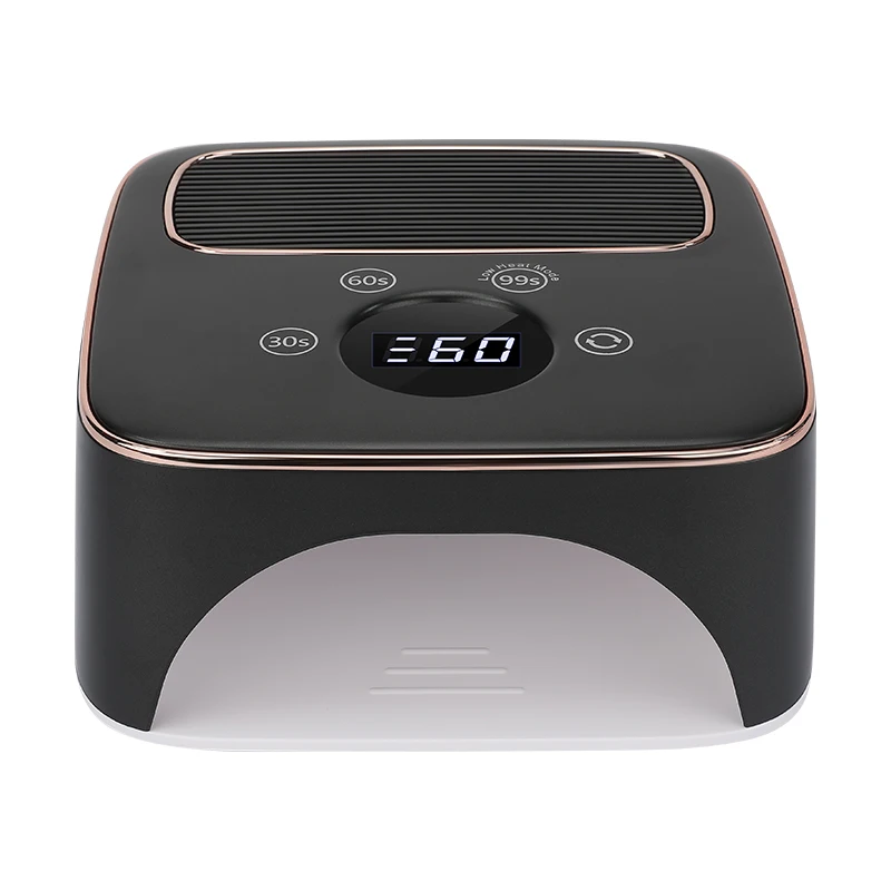 2022 New Gel Polish Drying Lamp 15600mA Battery 48W Rechargeable UV led Nail Dryer UV Led Lamp for Nail Lounge