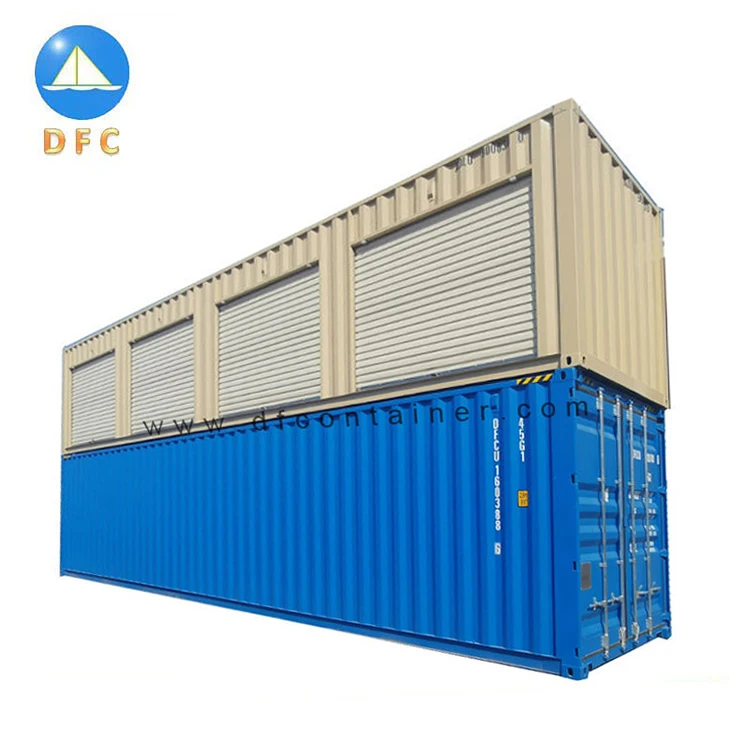 ISO Sea Transportation Marine Standard 40 Foot Length Dry Cargo 20ft Shipping Container