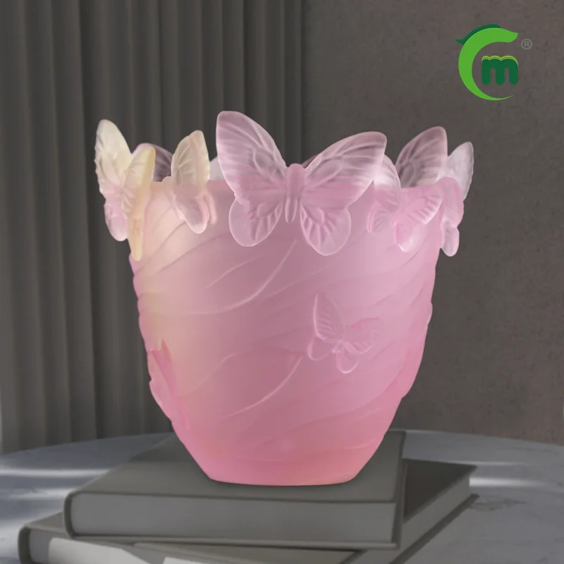 Fengming new butterfly burner crystal bakhoor burner arabic incense burner