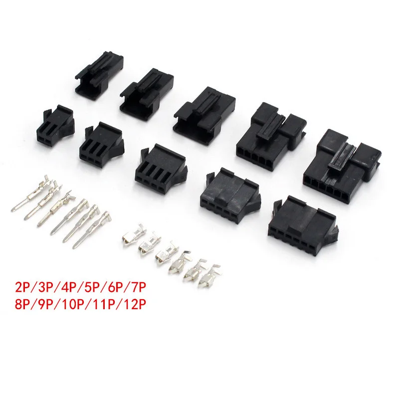 SM 2 pin connector male and female connector cable for single color led strip