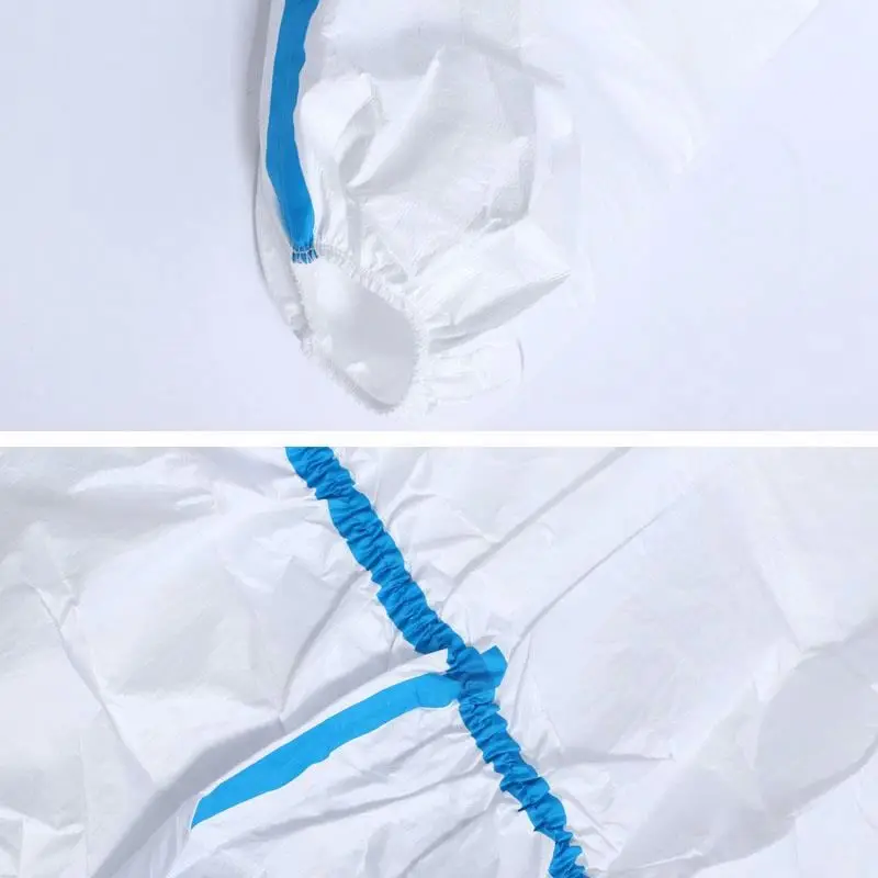 Protective Suit PPE Hooded Protection Surgical Chemical Medical Protective Clothing Medical Equipment