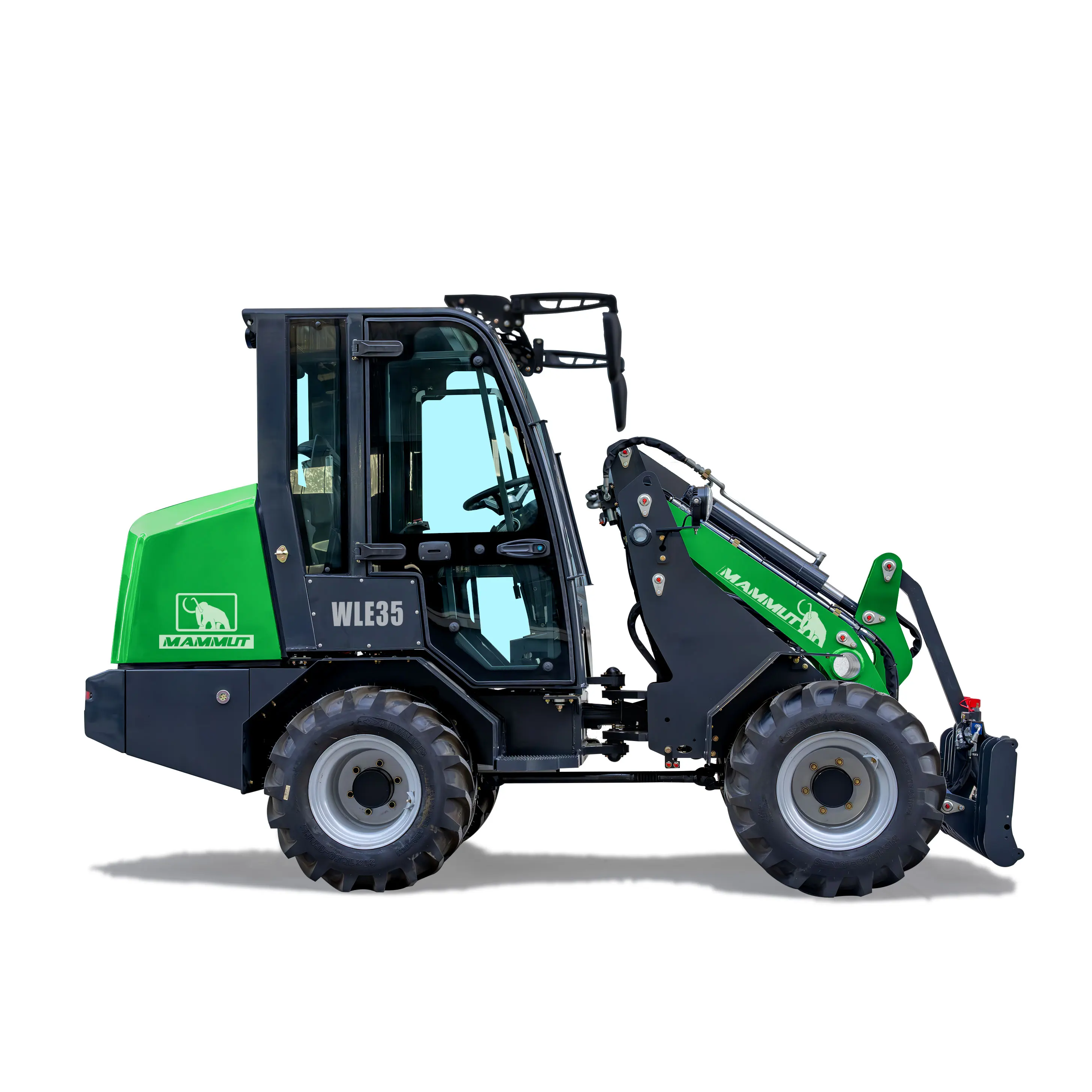 WLE35 Farm machinery 1.2ton 1 ton mini radlader Lithium battery mini front loader