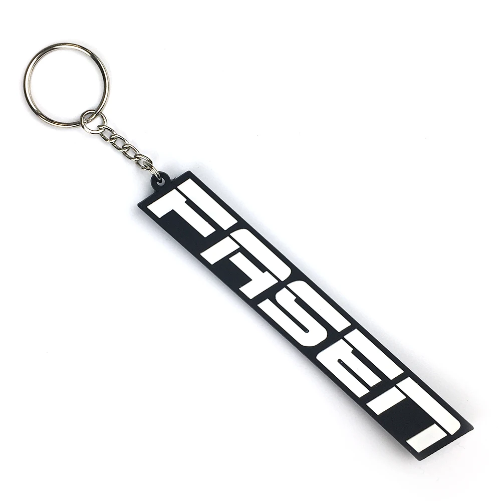 Customized promotional Cute Soft PVC Rubber Key Ring Key Chain Keychain, Rubber Keyring, Silicone Key Chain