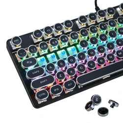 AIWO Professional Teclado Mecanico Rgb Key Board 6 Color Backlit At Sterilization Worth Buy Gaming Keyboard Own Brand
