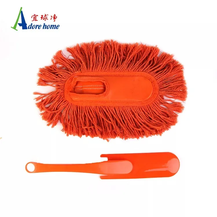 2021 New Design Replaceable Canton Fair Cotton Handheld Yellow Car Air Wax Brush Duster