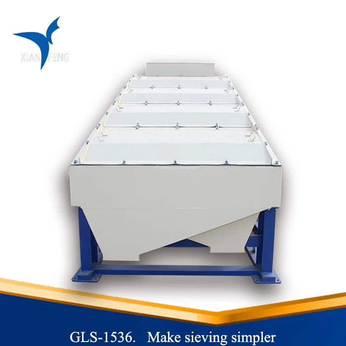 GLS1536-1 probability vibrating screening machine for screening petroleum coke carbonization agents