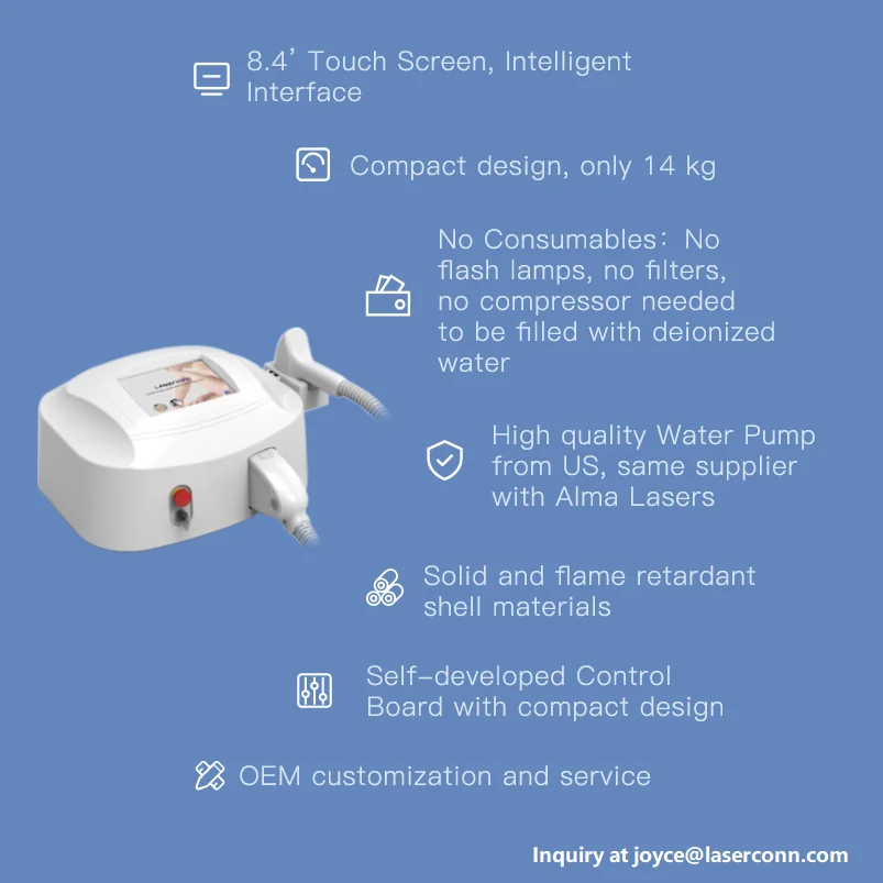 Laser Epilation Portable Laser Hair Removal 808nm Diode Laser 600W Depilation Machine