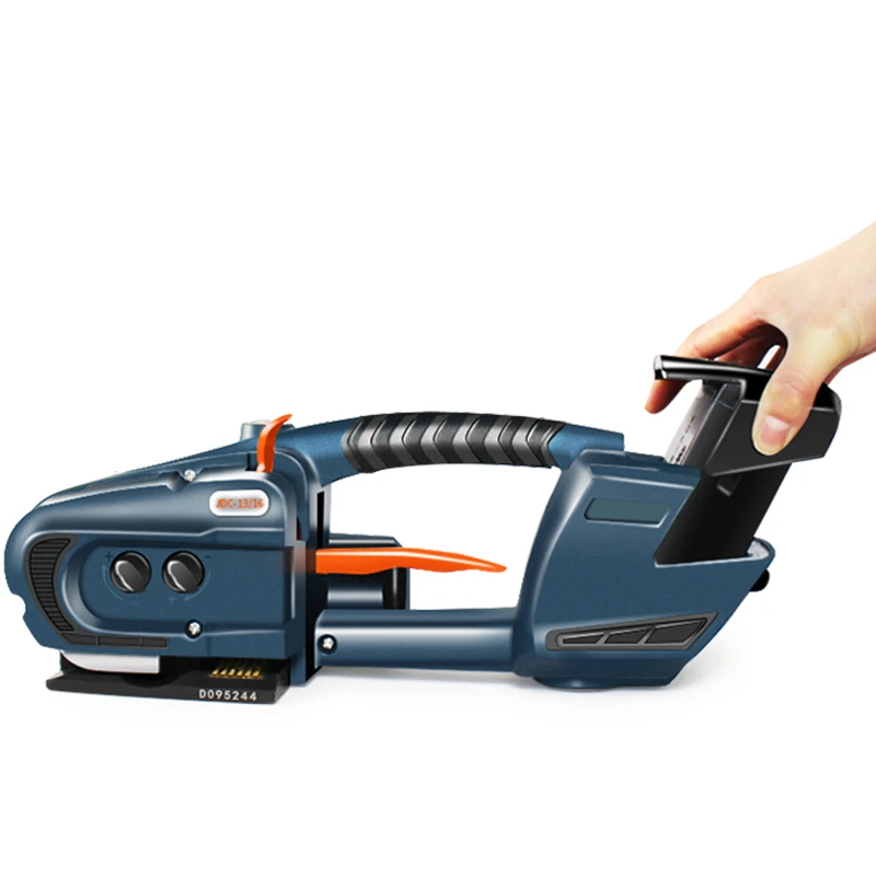 
HandHeld Electric Battery PP PET Strapping Tool Carton strapper Brick Tensioner Wrapping Tool 