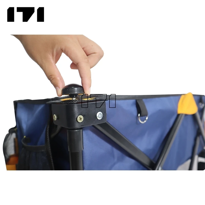 Outdoor Garden Multipurpose Collapsible Foldable Utility Beach Cart Camping Folding Wagon