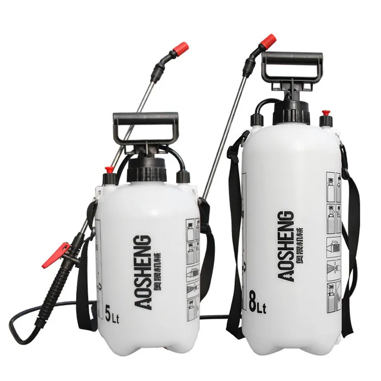 
Factory Directly Manufacture Bottle Pressure Mist Multi-Use 8 Liter Plastic Trigger Sprayer 