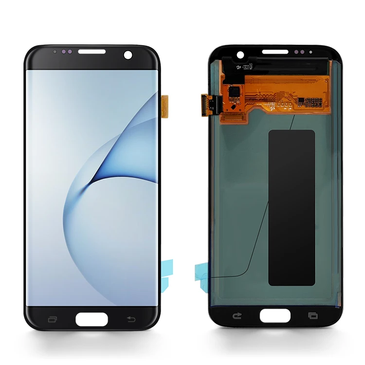 Оригинальный дисплей Pantalla Amoled для Samsung s8 s7 Flat s10 s20 Plus, заработанный сенсорный ЖК-экран