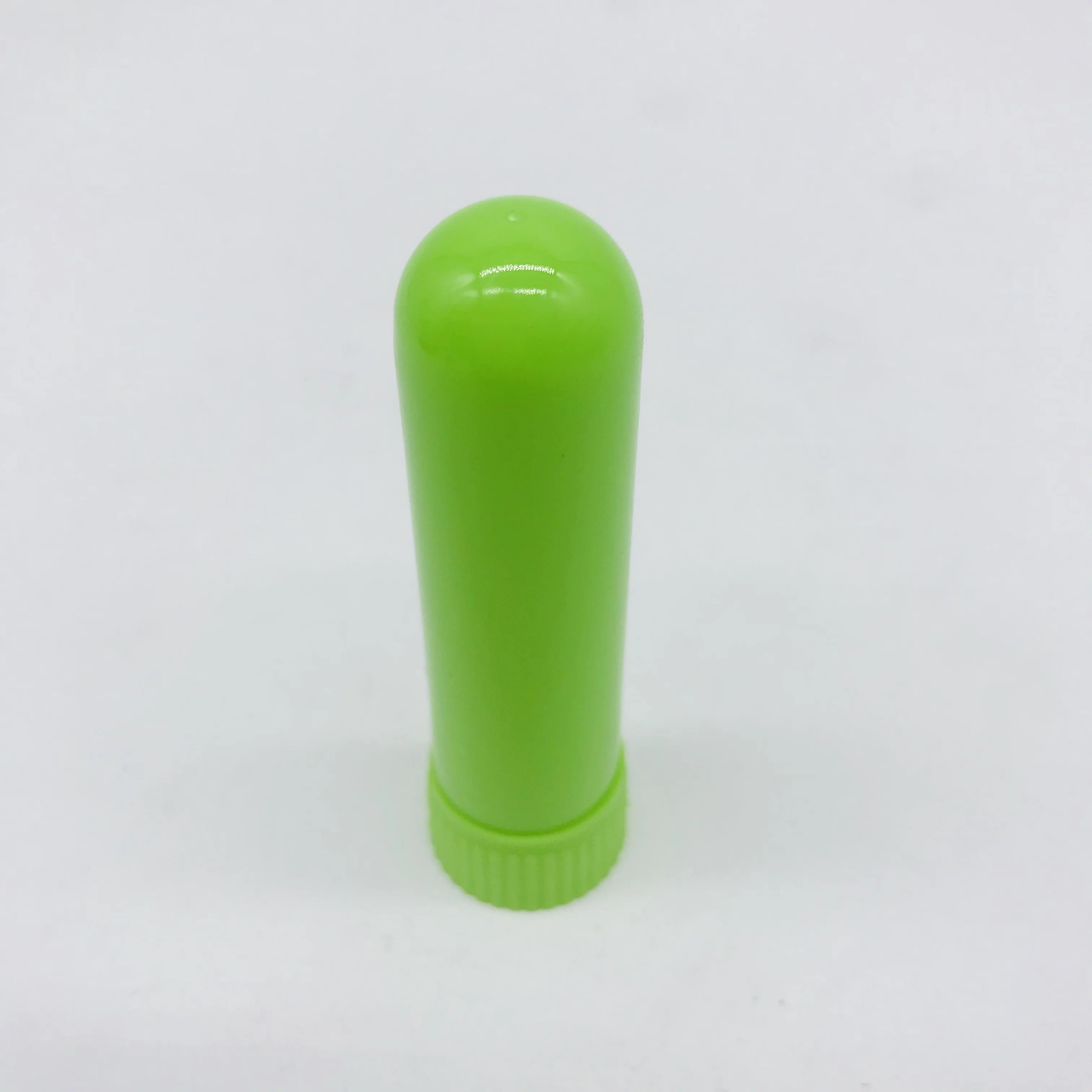 Factory direct sale colorful nasal inhaler sticks essential oil nasal inhaler tube with cotton wicks