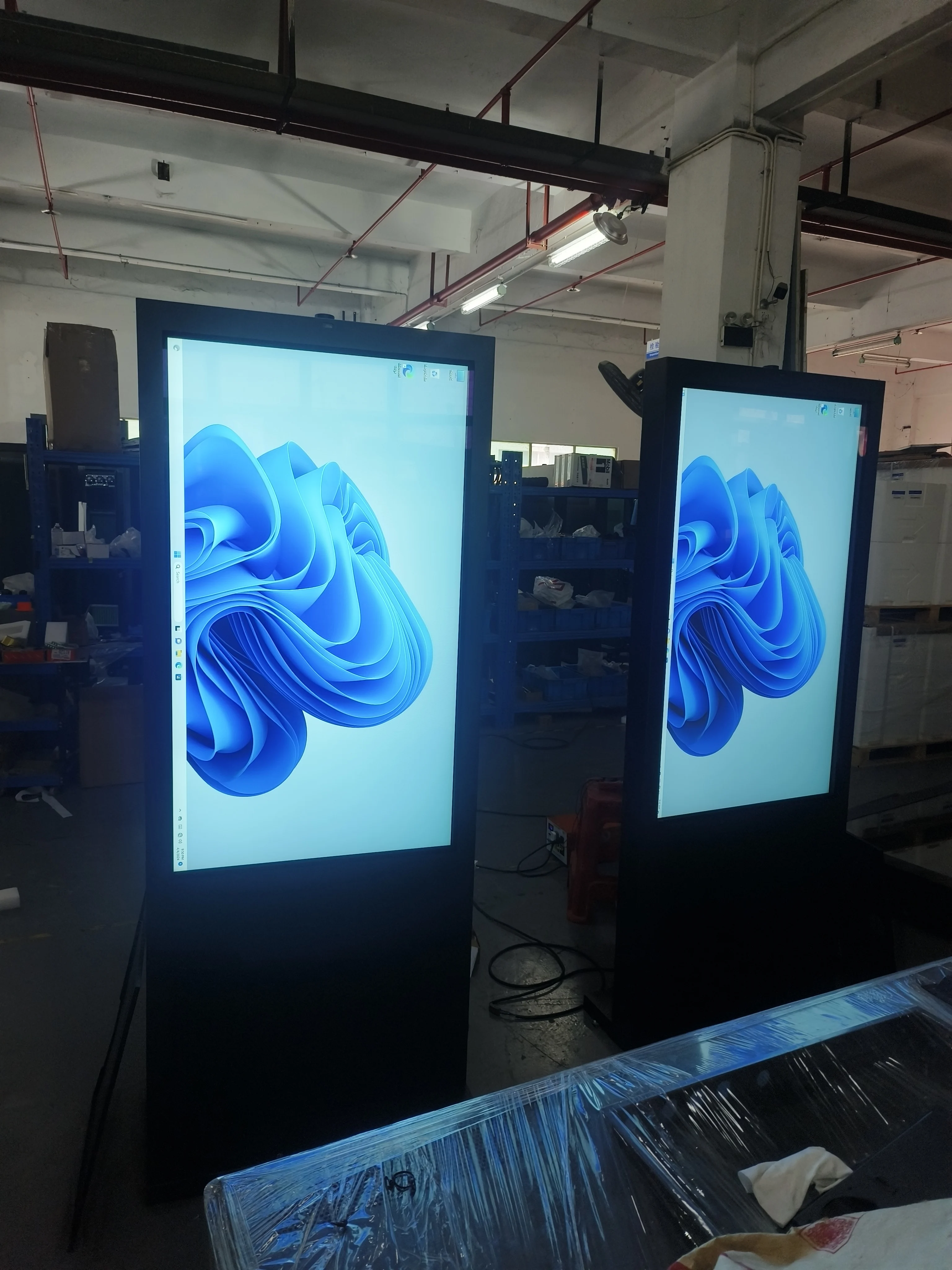 49 55 65 дюймов 4K HD наружный дисплей Digital Signage высокая яркость сенсорный экран рекламный плеер