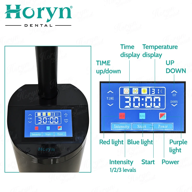 Оптовая продажа Косметическая распродажа 80 ватт система отбеливания подъемная Лазерная Светодиодная лампа для зубов машина с сенсорным экраном