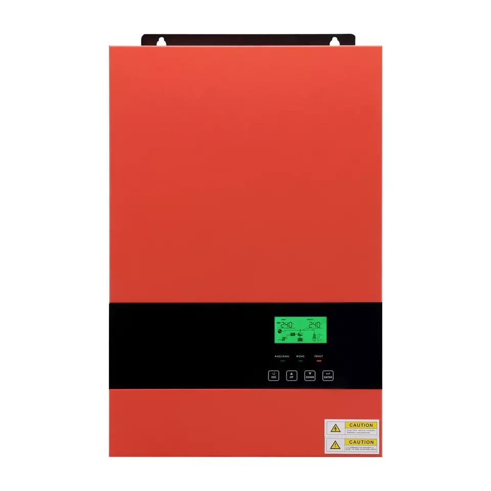 QJC 5.5KW Hybrid Solar Inverter 48VDC to 220VAC Pure Sine Wave Inverter 5500kw  Off Grid