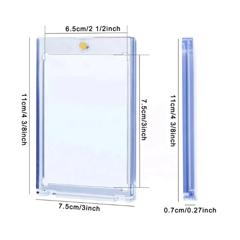 Wholesale Custom 35 Pt Magnetic Card Holder One Touch Holder 35Pt Magnetic Card Case Trading Card Brick Holder