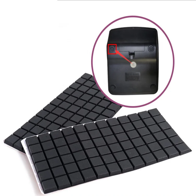 Customized Soft Silicone Rubber Keypad Keyboard Pad Computer Keyboards Flexible Foldable Non slip Rubber Strip parts