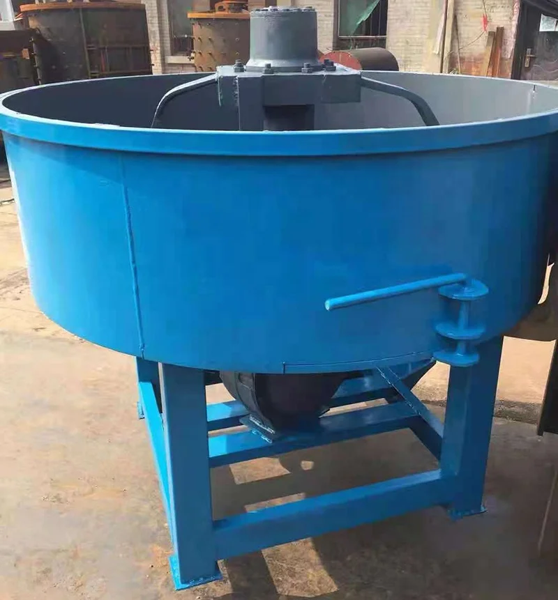 Lowest price electric pan type cement mixer mini concrete mixer 350L 500L 750L 1000L 2000L