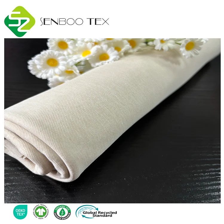 48% хлопковая 43% нейлоновая 3% льняная 6% Tencel OEKO TEX 100 мягкая Затемняющая ткань для рубашек и платьев одежды-использовать футболки юбки