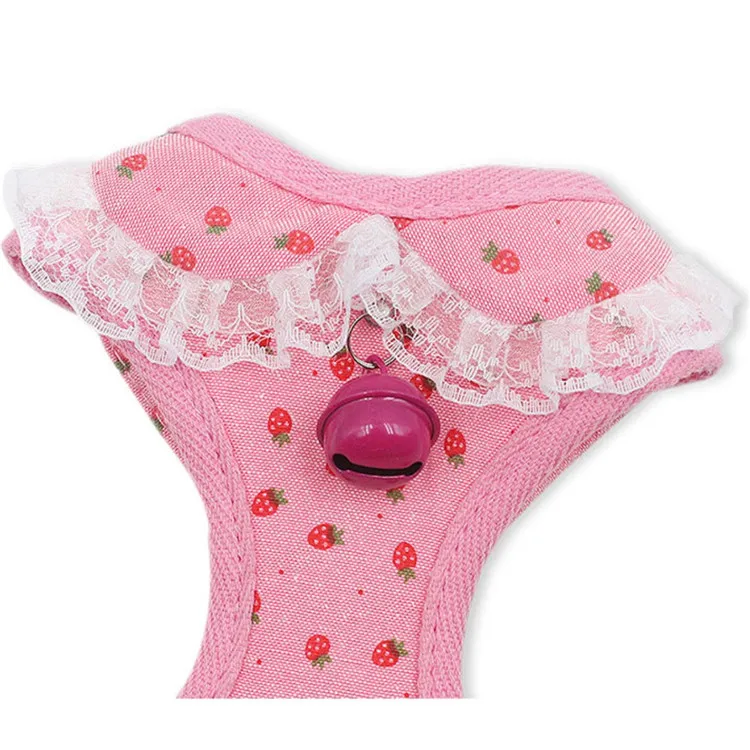 
Mesh fabric kitten harness camouflage cat vest 