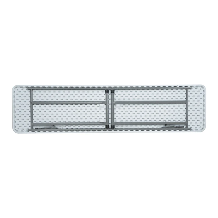 180Cm Wholesale Modern 5ft 6ft 8ft Metal Outdoor Feet Banquet BBQ Camping Plastic Folding Table
