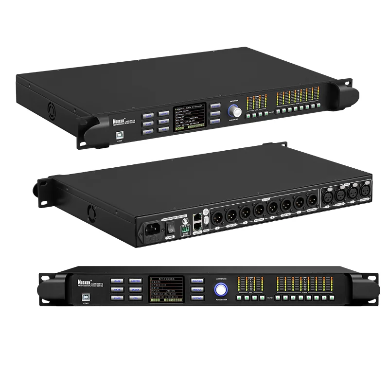 4x8 канал dpa0408rts qsc усилитель цифровой dsp процессор 48 fir
