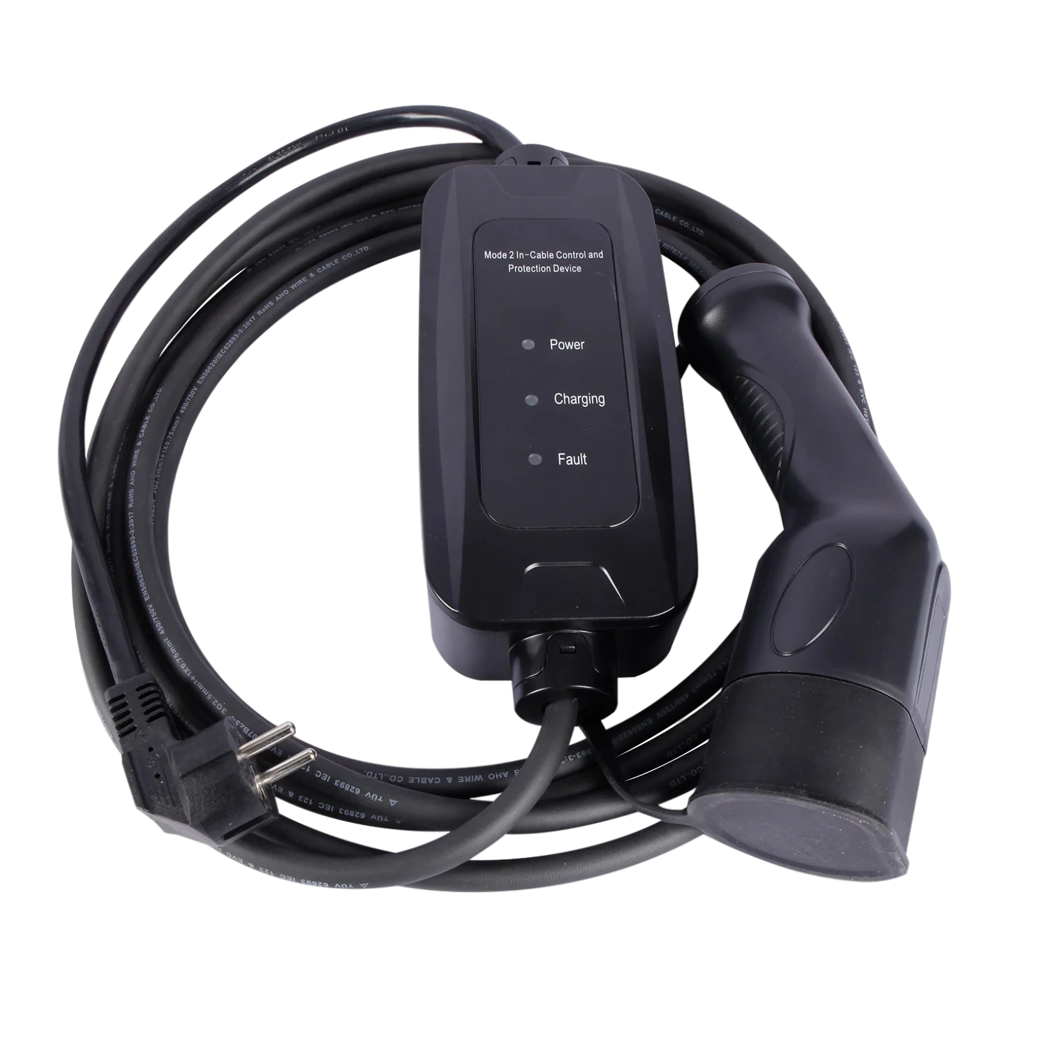 Customized Mode 2 IEC62196-2 16A/32A Portable EV Fast Charger Ev Quick Charger With Schuko Plug