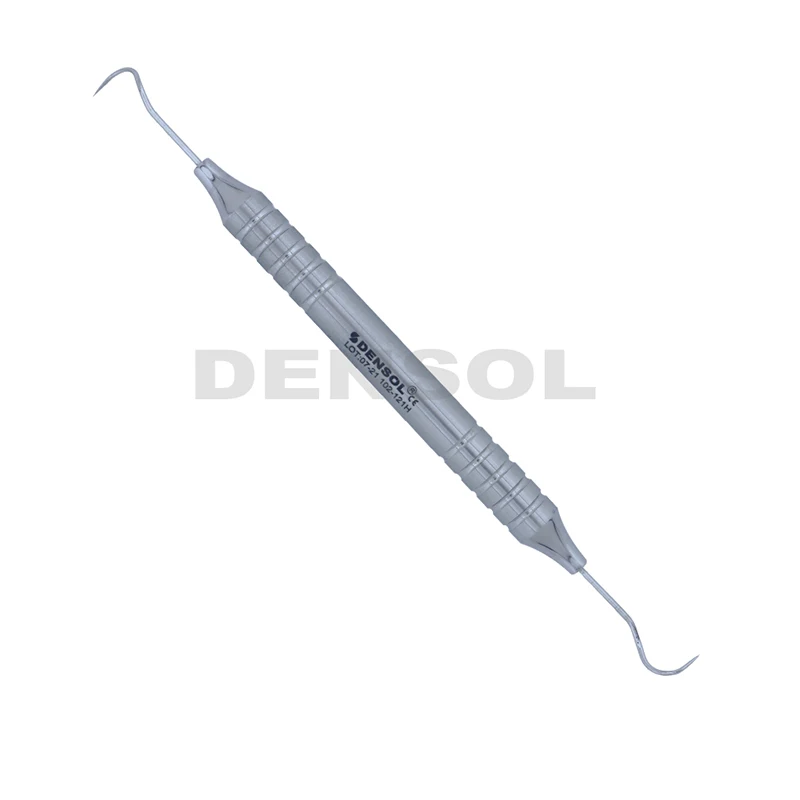 Dental Explorer 3C Cow Horn Dental Surgical Equipment Oral Dental Examinations Tools with Laser Marrking Hollow Handle