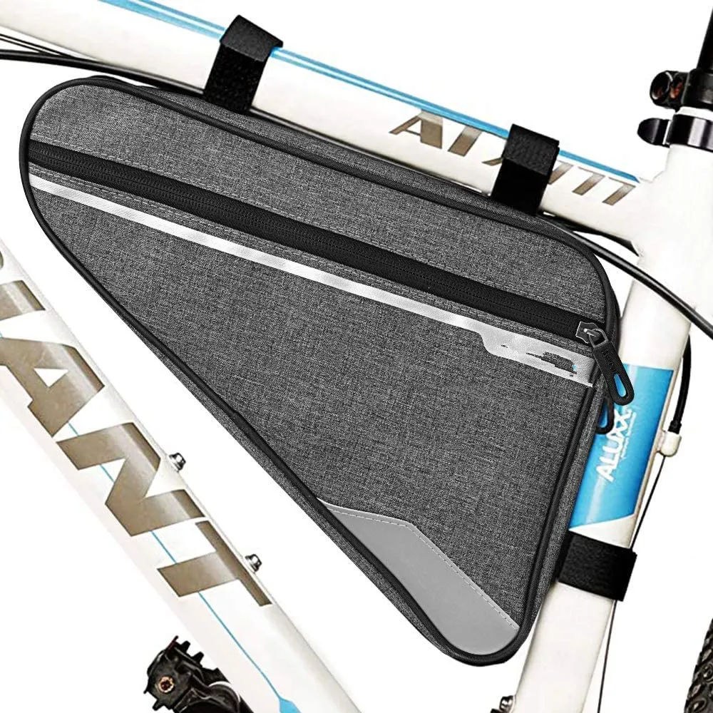 bike bags Hot Sale Waterproof Triangle Handlebar Side Bag for bicycle Saddle Frame pack Scooter Bicycle Accessories Bike Parts