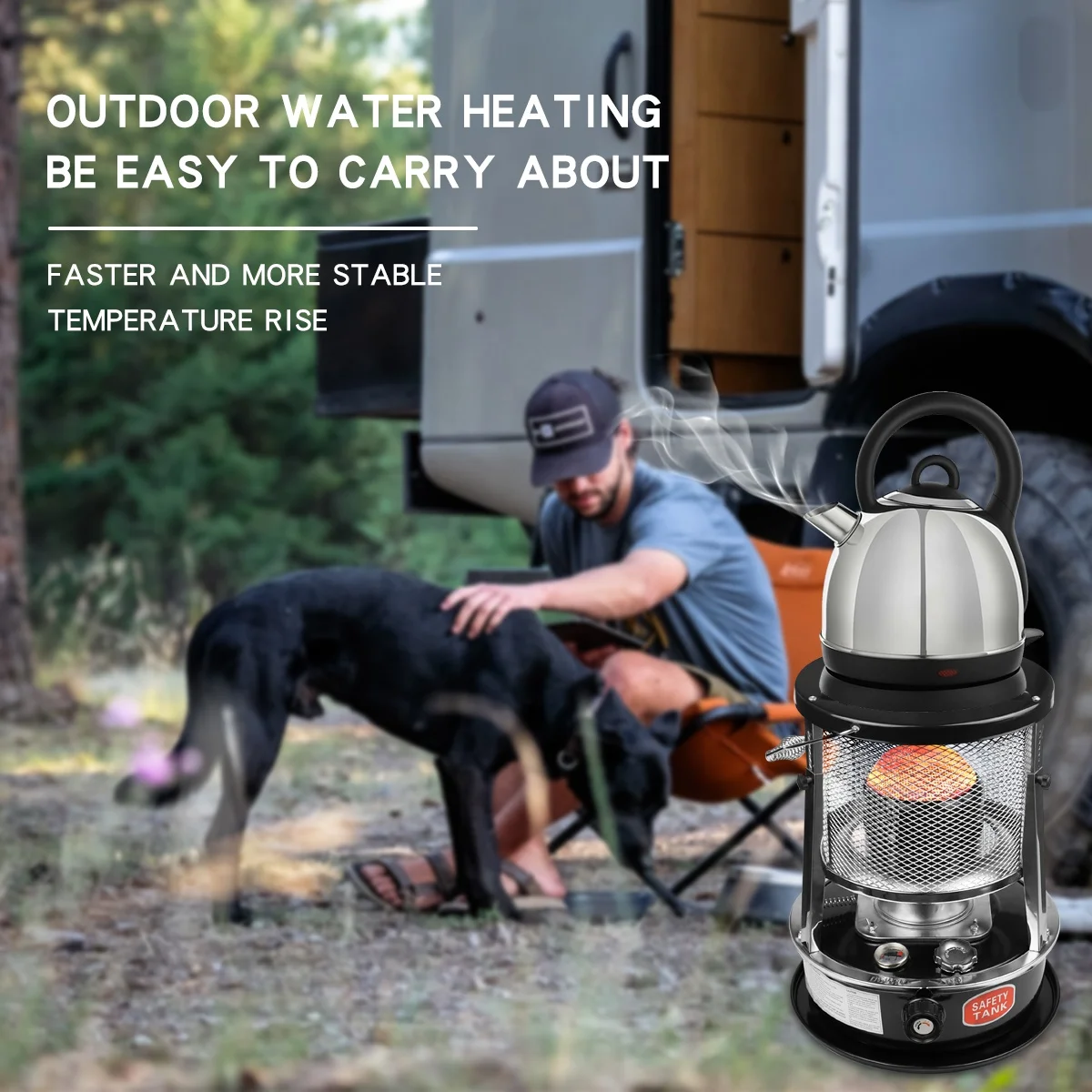 Portable Outdoor Easy To Use Kerosene Stove Burner Camping Stove Heaters