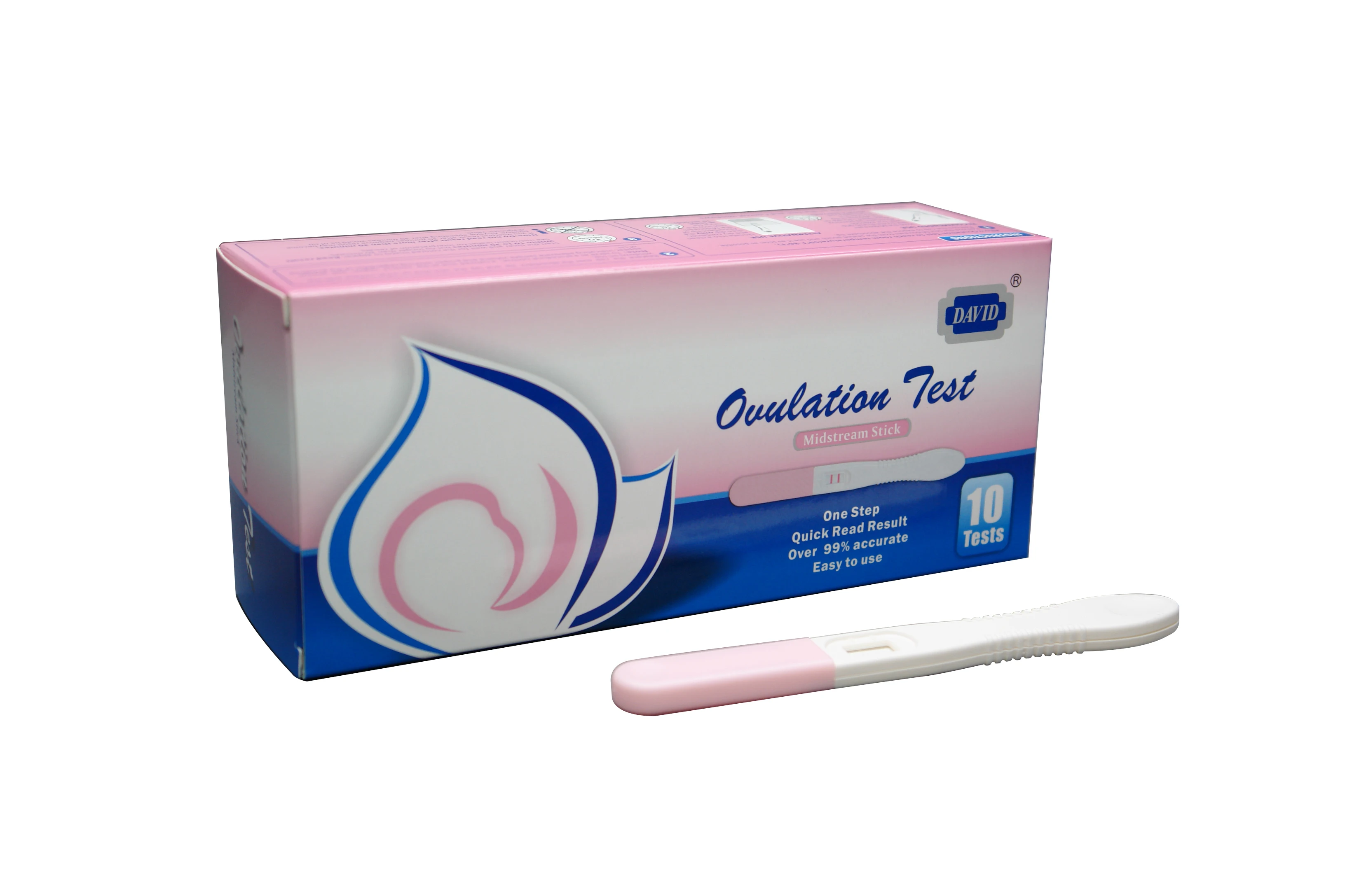 David 99% Accuracy OEM home use urine LH Ovulation Test Kit