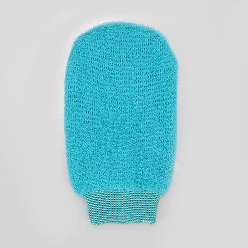 Customized Soft Cute Peeling Turkish Raw 100% Pure Raw Mulberry Exfoliating Scrub Glof Silk Exfoliating Body Bath Mitt