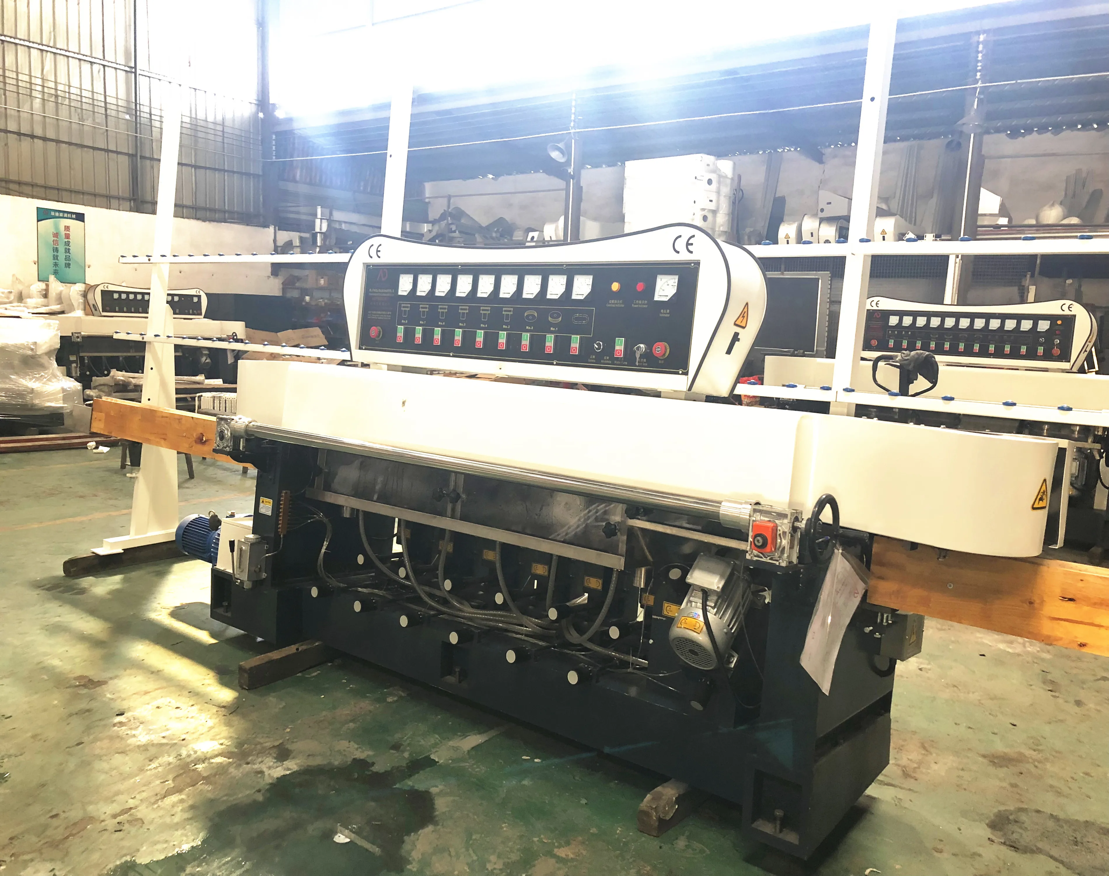 ADYM8325/7325/6325 Glass machinery vertical glass straight line pencil edge machine