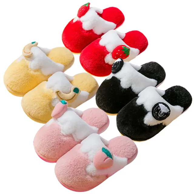 Зимние мужские домашние тапочки забавные хлопковые для хлеба обувь отеля