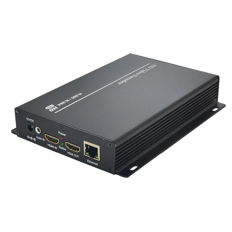 
HD to IP Live Streaming Video Encoder H.264 RTMP Encoder HD Encoder IPTV H.265 with HLS HTTP RTSP UDP RTMPS SRT 