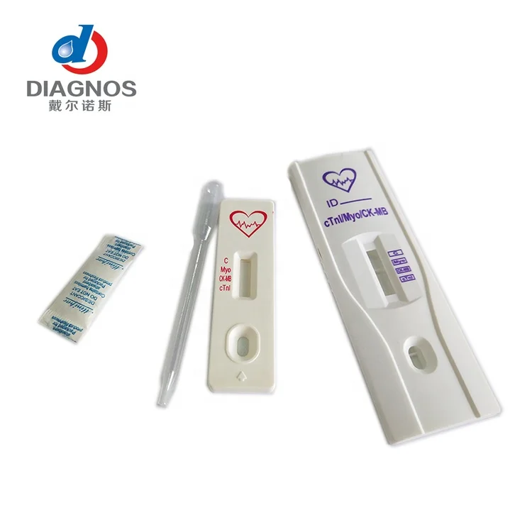 
Sale! Cardiac Marker Test Troponin I/Myoglobin/CK-MB Test Kits,One Step Diagnostic Test  <span style=