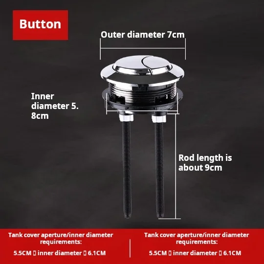 Toilet Fill Flush ABS UK WRAS Dual-flush Cistern Full Fittings Toilet Tank toilet & accessories