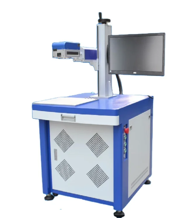 50W 3D Curved Surface Dynamic Laser Marking and Engraving Machines deep marker and engraver for metal materials on sale 3DML-20