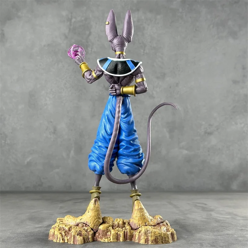 Аниме Beerus Birusu модель игрушки орнаменты цветная коробка Дракон шарики фигурки