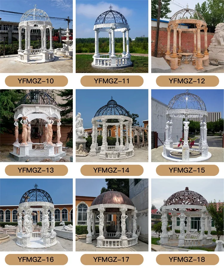 Marble Garden Gazebo 