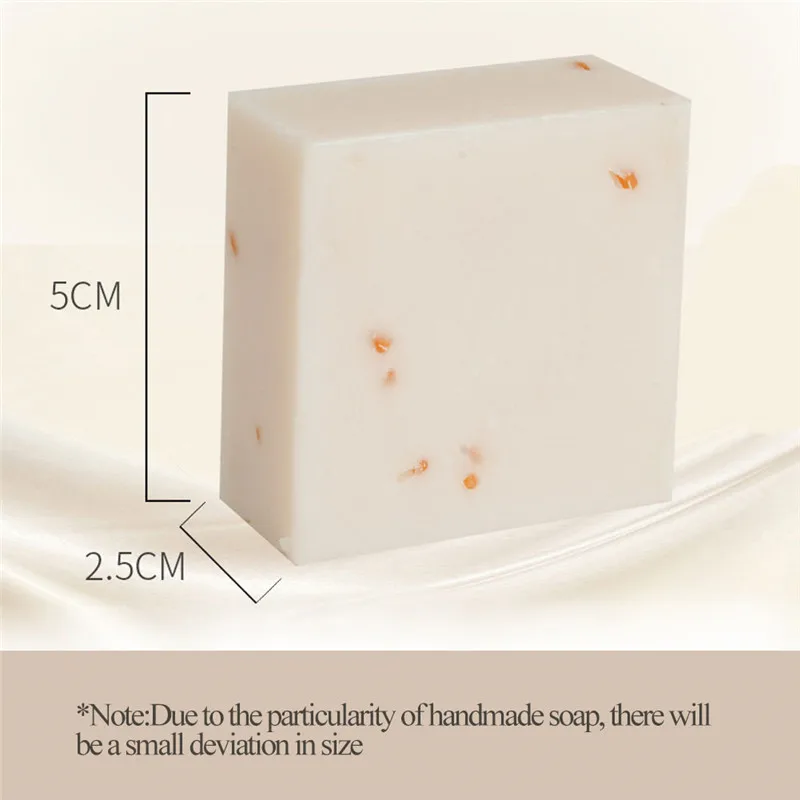 Cleansing Skin Whitening Natural Bathing Handwashing Shampoo for Bathing Comfortable Flower Handmade Soap