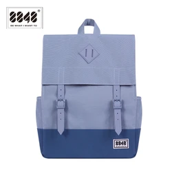 Popular Eco-friendly High Quality Factory Price Designer Branded Backpacks with Magnetic Metal Closure for Men Women