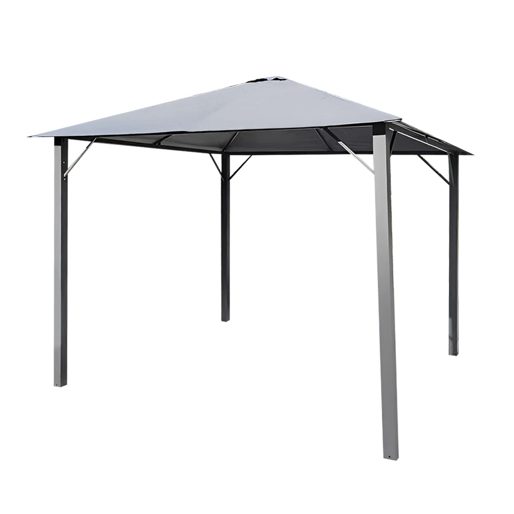 Outdoor garden backyard single top polyester waterproof iron gazebo tent